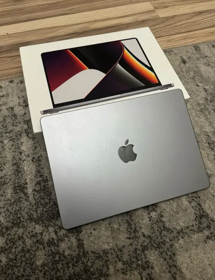 Apple MacBook Pro 14.2, Apple M1 Pro A2442, 16 GB RAM, մոխրագույն