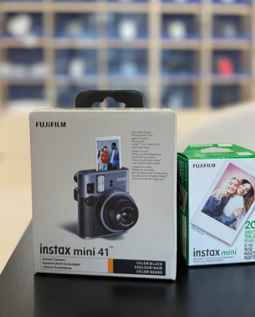 Instax Mini 41 ֆոտոխցիկ 1տուփ քարթրիջը նվեր առաքում