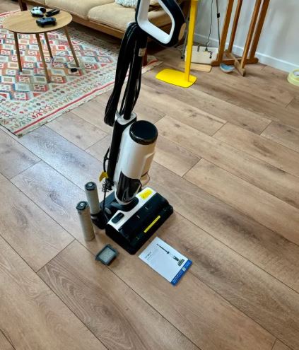 Tineco Floor One S5 Steam 3in1 գոլորշիով փոշեկուլ, իդեալական վիճակով, նոր ֆիլտր ու գլխիկ