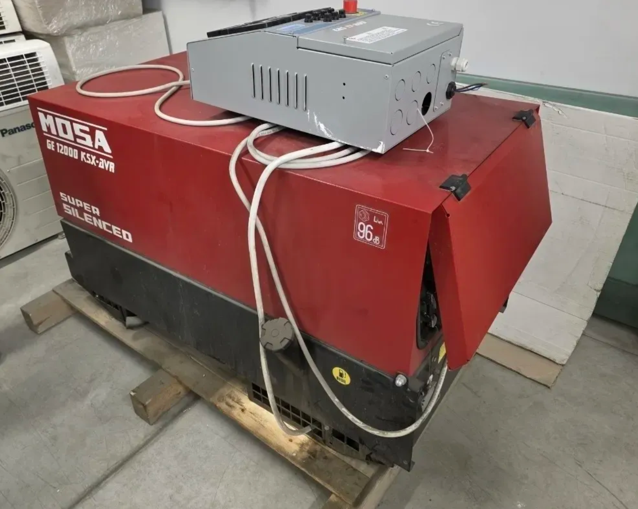 Գեներատոր Mosa 12 kVA GE 12000 KSX-AVR Super Silenced