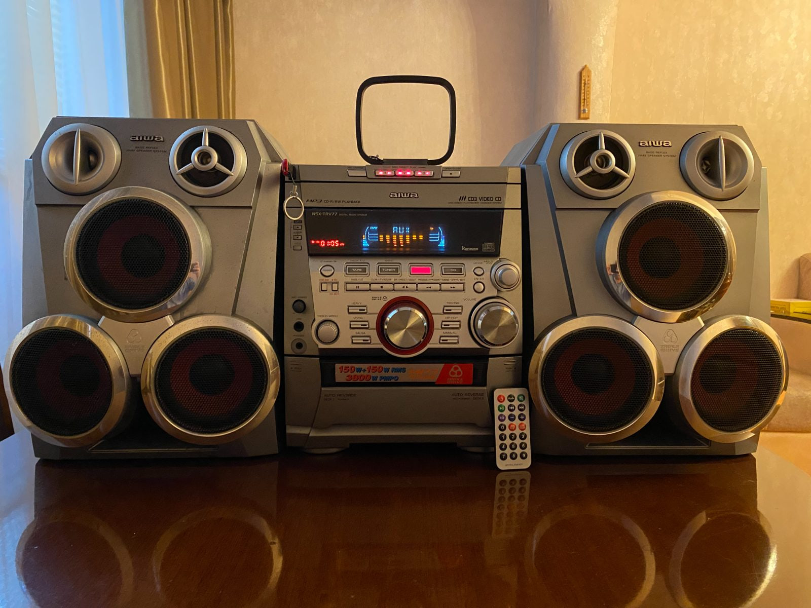 Музыкальный центр AIWA с Bluetooth, USB, AUX