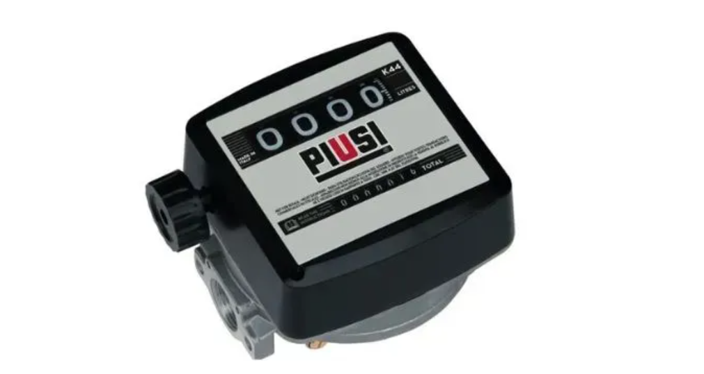 Piusi K44 դիզել – 4-հիշարանավոր մեխանիկական հաշվիչ դիզելային վառելիքի համար, 20-120 լ/րոպե
