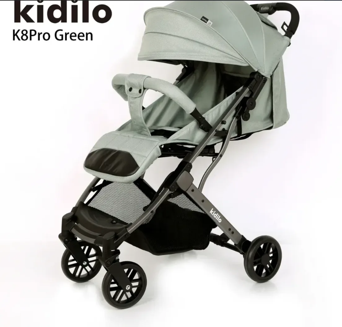 Մանկասայլակ զբոսանքի Kidilo, ծալվող, պառկող: Անվճար առաքում Երևանում