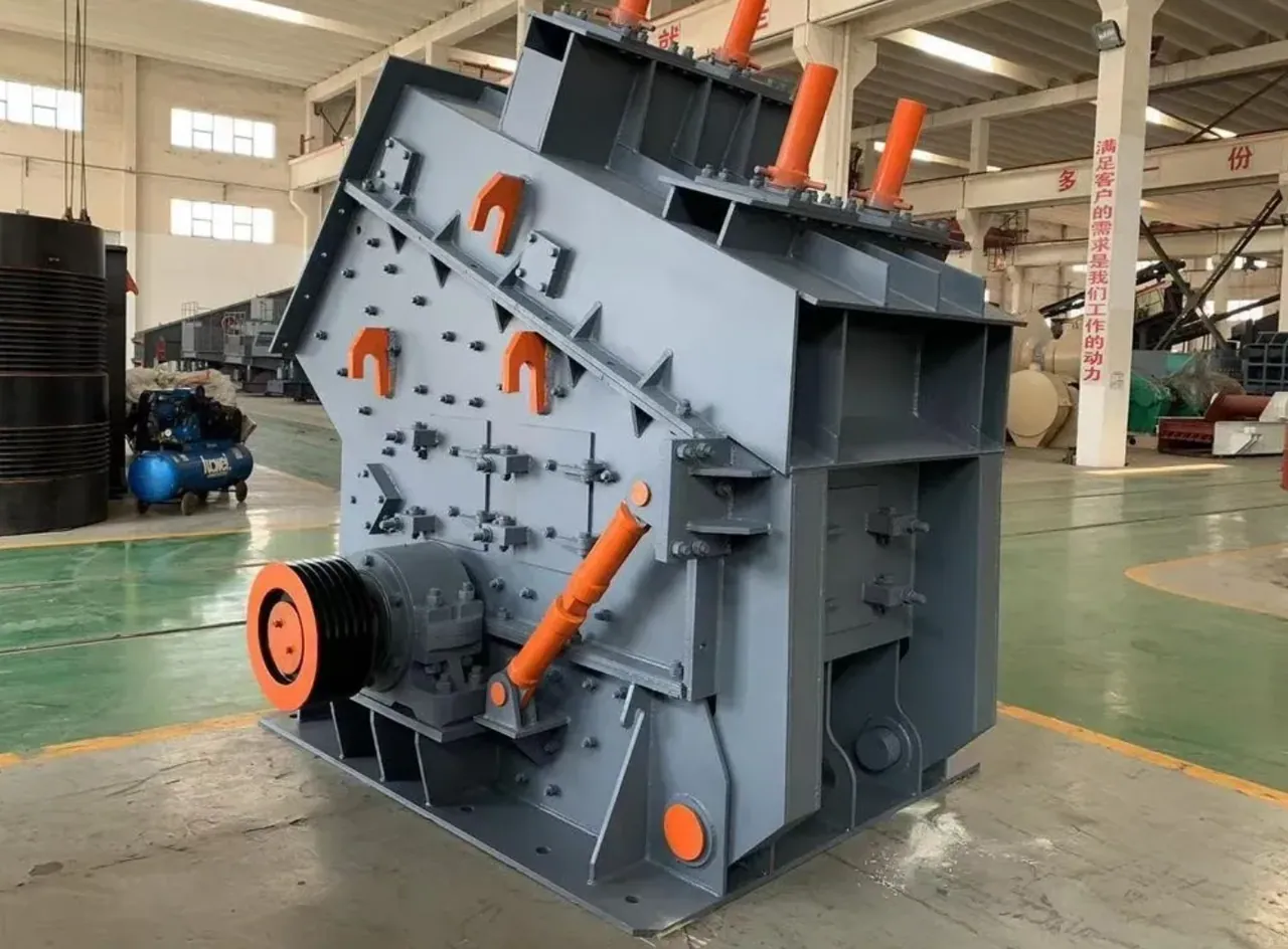 Crusher 150 t/h, gravel production line