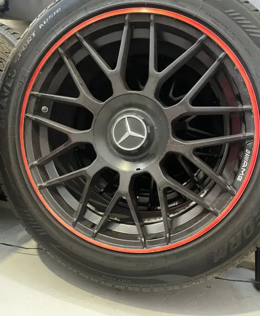 235/50 R18 AMG ամառային անվադողեր անվահեծերով 4 հատ