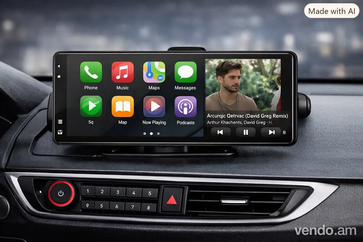 CarPlay и Android Auto экран монитор плеер магнитола